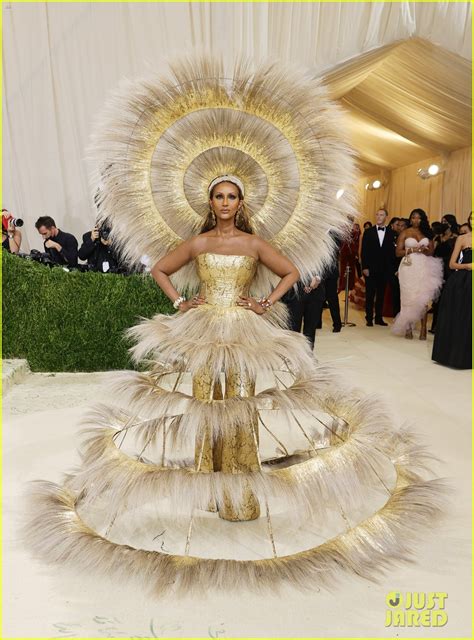 iman dresses at the met gala